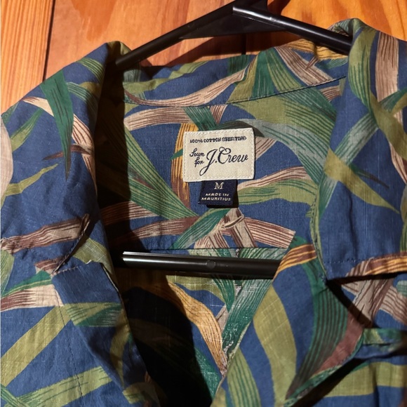 J Crew Hawaiian shirt size medium - Picture 2 of 2